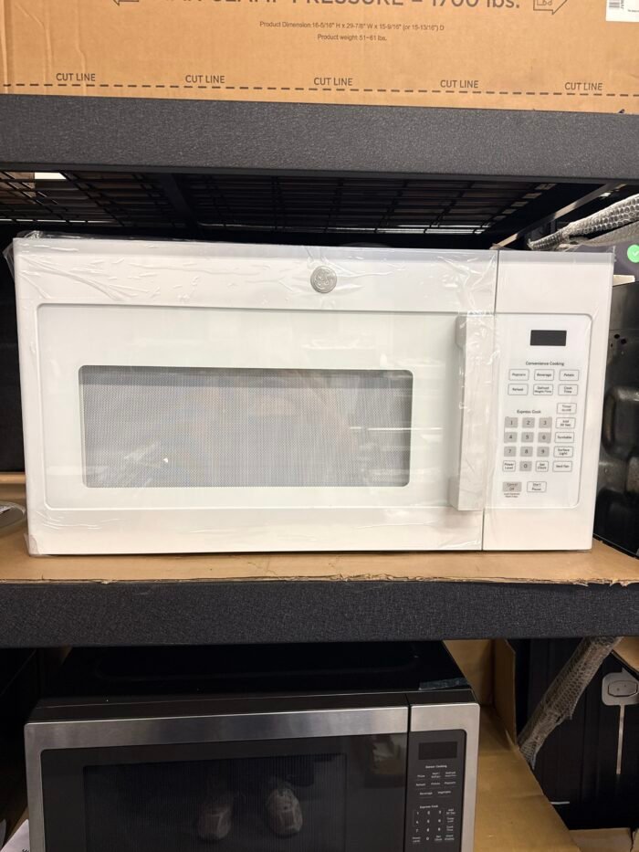 GE JVM3160DFWW 1.6 cu. ft. Over-the-Range Microwave in White - Image 2