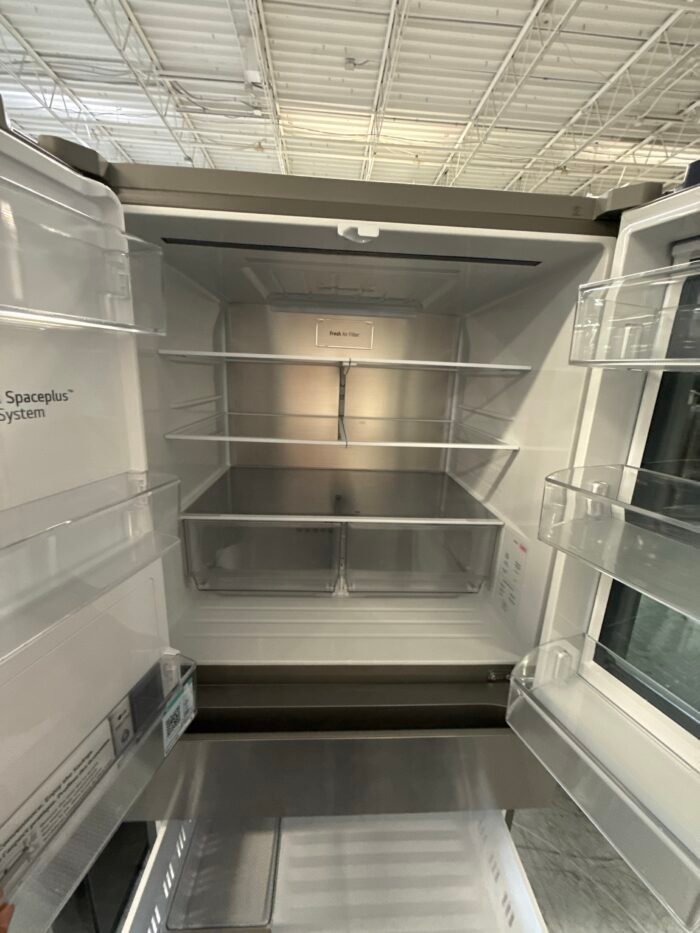 LG LH29S8565S 29 cu. ft. SMART MyColor InstaView Standard-Depth MAX 4-Door French Door Refrigerator in Stainless Steel with Craft Ice - Image 3