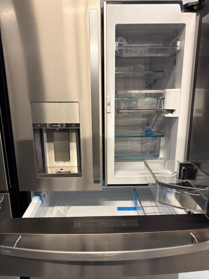 GE PVD28BYNFS Profile 27.9 cu. ft. Smart 4-Door French Door Refrigerator with Door-in-Door in Fingerprint Resistant Stainless Steel - Image 3