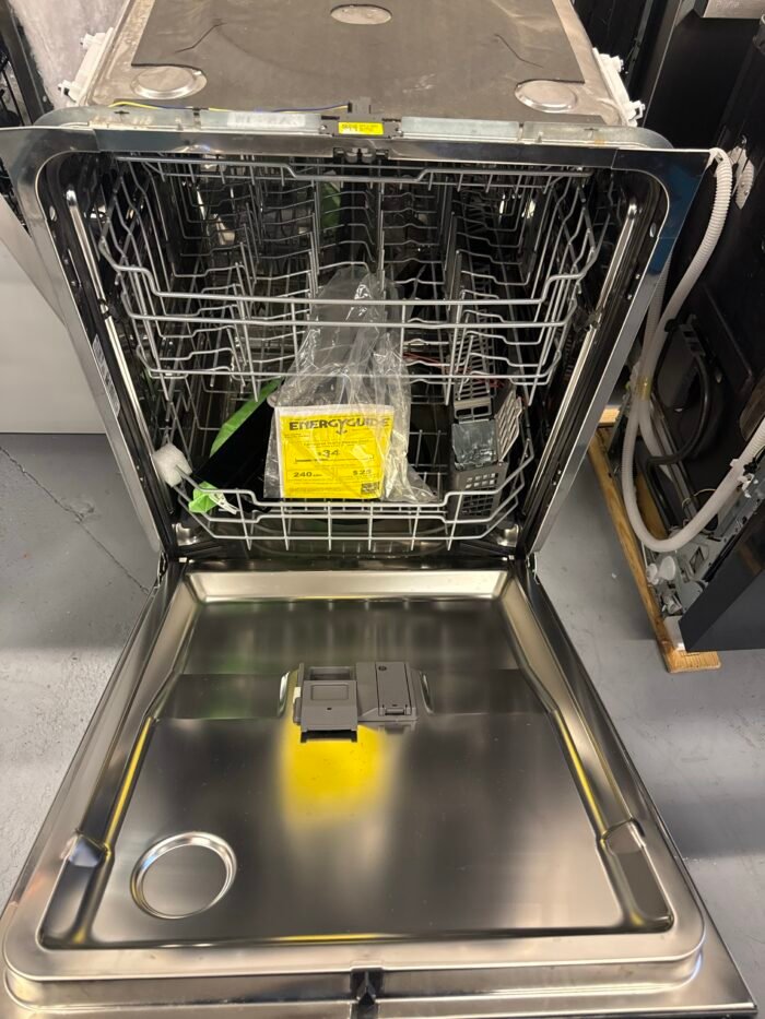 GE GDT650SYVFS 24 in. Top Control Built-In Tall Tub Dishwasher in Fingerprint Resistant Stainless with Dry Boost, 3rd Rack - Image 3