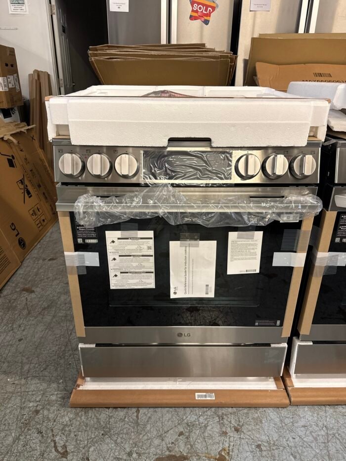 LG LSIL6336XE 30 in. 6.3 cu. ft. Smart 5-Element Induction Range in Stainless Steel with Probake Convection, Instaview, Air Fry - Image 2