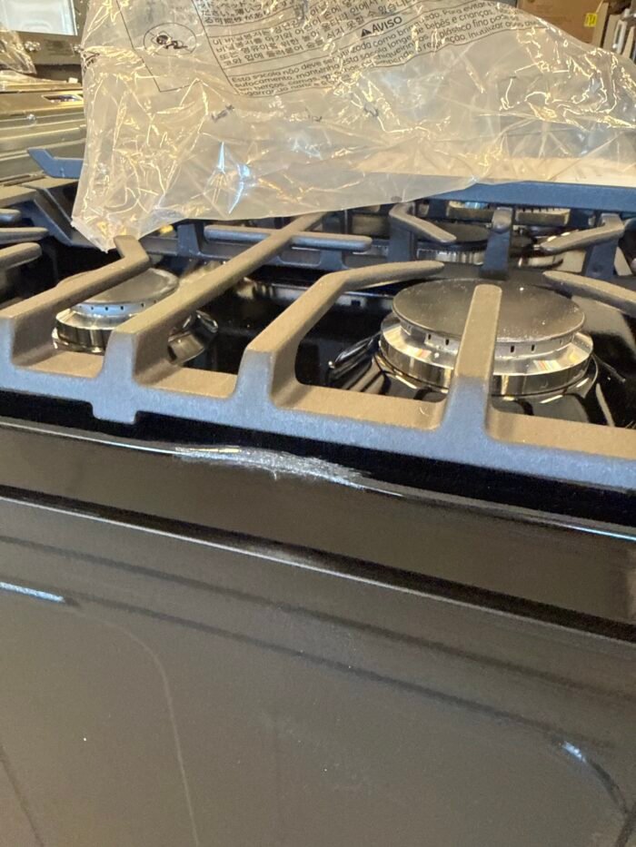 LG LTGL6937D 30 in. W 6.9 cu. ft. Smart Slide-In Double Oven Gas Range with ProBake and InstaView in Printproof Black Stainless Steel - Image 5