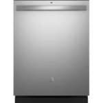 GE GDT535PSRSS 24 in. Built-In Tall Tub Top Control Stainless Steel Dishwasher with Sanitize