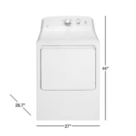 GE GTX33GASKWW 6.2 cu. ft. Gas Dryer in White