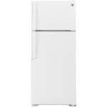 GE GTS18HGNRWW 17.5 cu. ft. Top Freezer Refrigerator in White