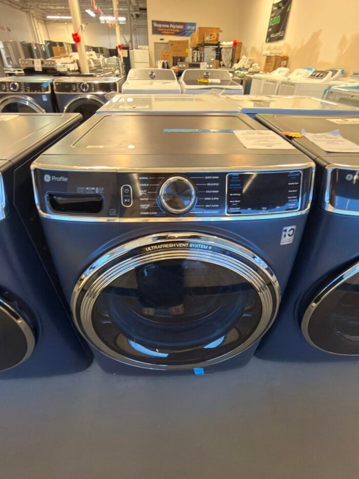 PFW870SPVRS & PFD87ESPVRS Profile 5.3 cu. ft. Smart Front Load Washer, Profile 7.8 cu. ft. vented Electric Dryer - Image 3