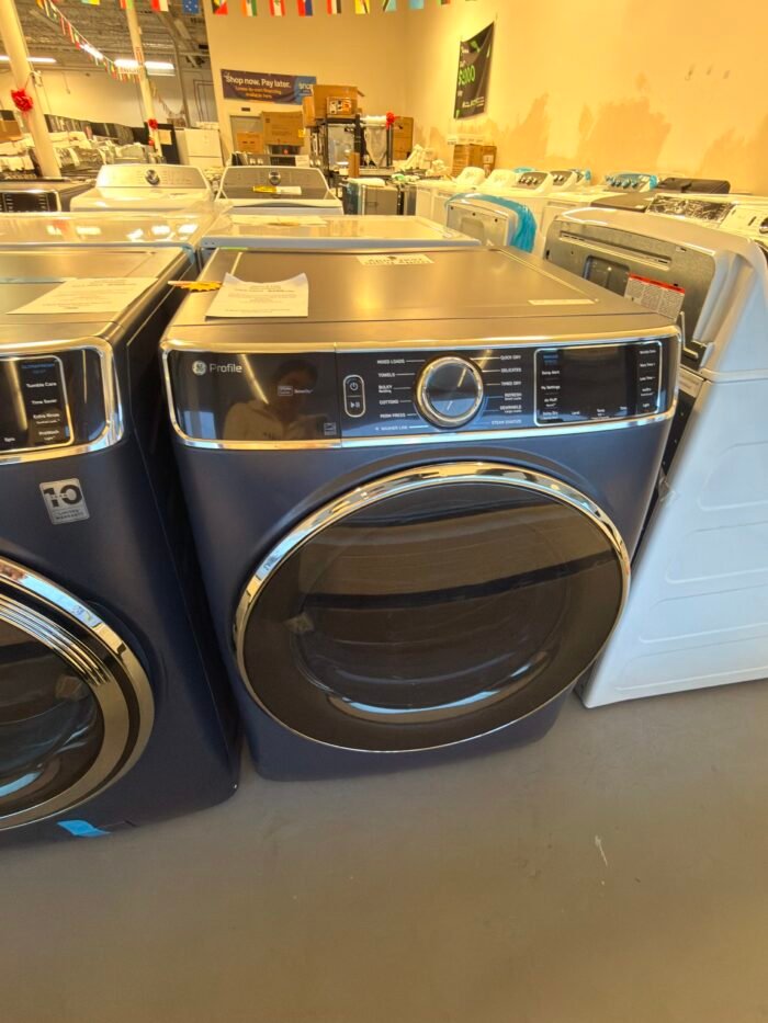 PFW870SPVRS & PFD87ESPVRS Profile 5.3 cu. ft. Smart Front Load Washer, Profile 7.8 cu. ft. vented Electric Dryer - Image 4