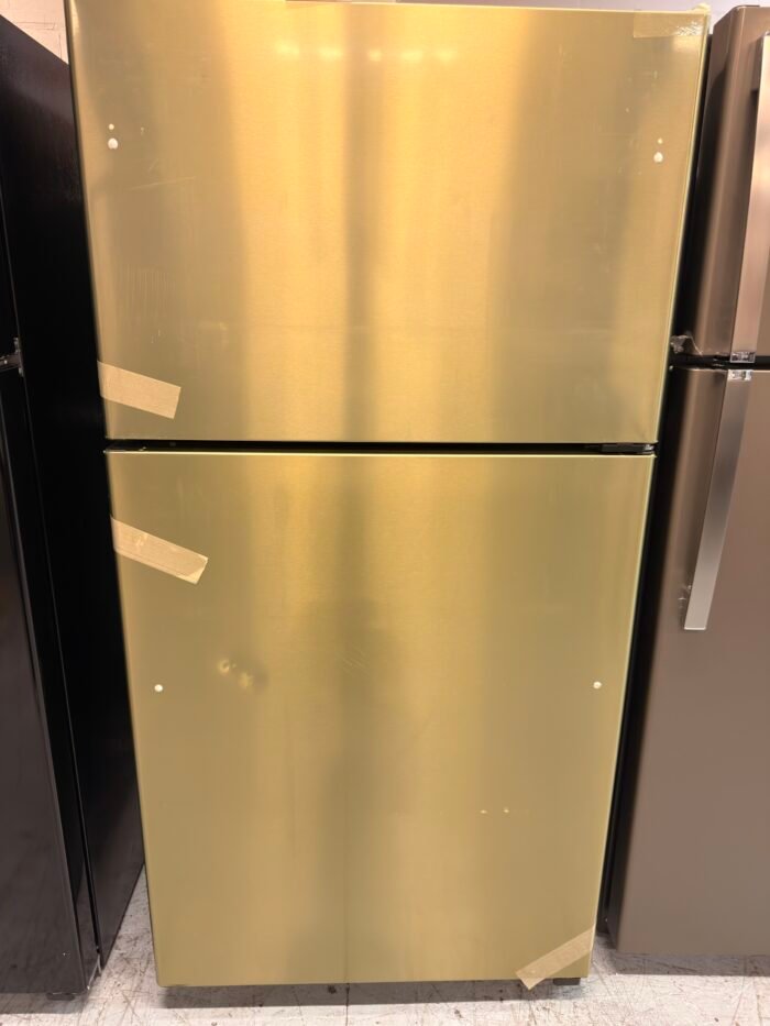 GE GTS22KYNRFS 21.9 cu. ft. Top Freezer Refrigerator in Fingerprint Resistant Stainless Steel, Garage Ready - Image 2