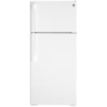 GE GTS17DTNRWW 16.6 cu. ft. Top Freezer Refrigerator in White