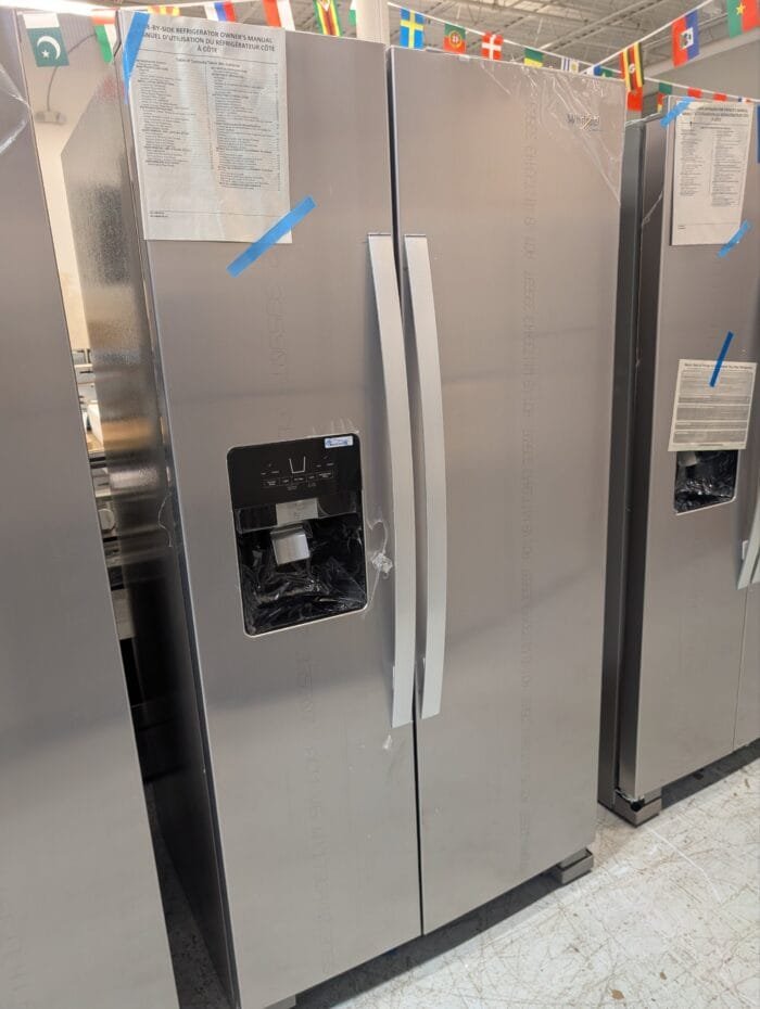 Whirlpool WRS325SDHZ   24.6 cu. ft. Side by Side Refrigerator - Image 2