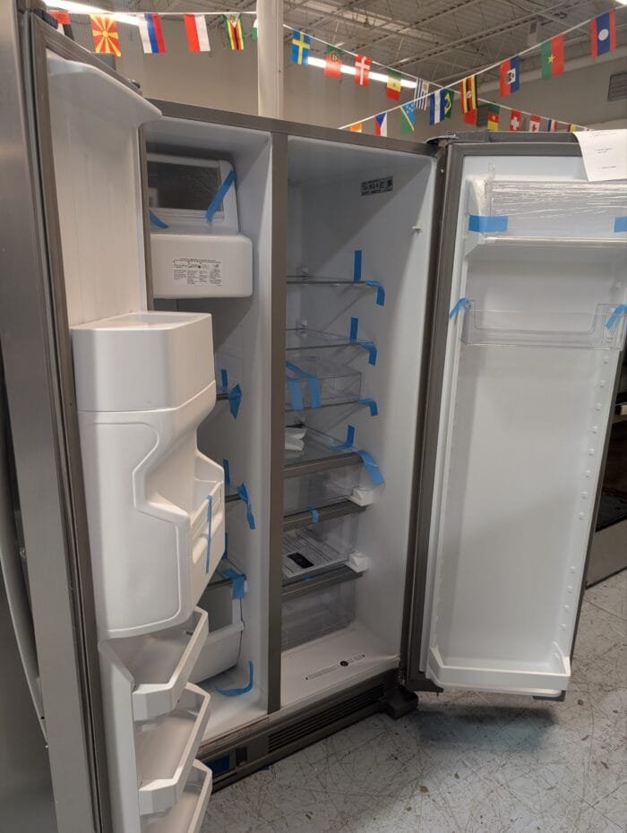 Whirlpool WRS325SDHZ   24.6 cu. ft. Side by Side Refrigerator - Image 3