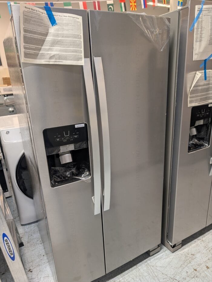 Whirlpool WRS321SDHZ Side-by-Side Refrigerator - 21 cu. ft. - Image 2