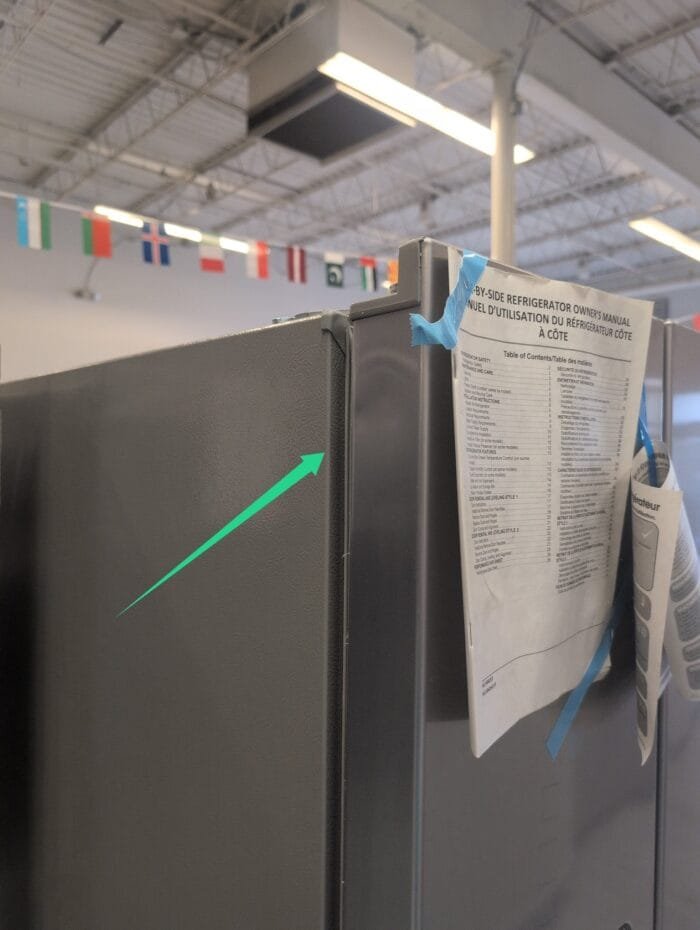 Whirlpool WRS321SDHZ  21.4 cu. ft. Side by Side Refrigerator - Image 4