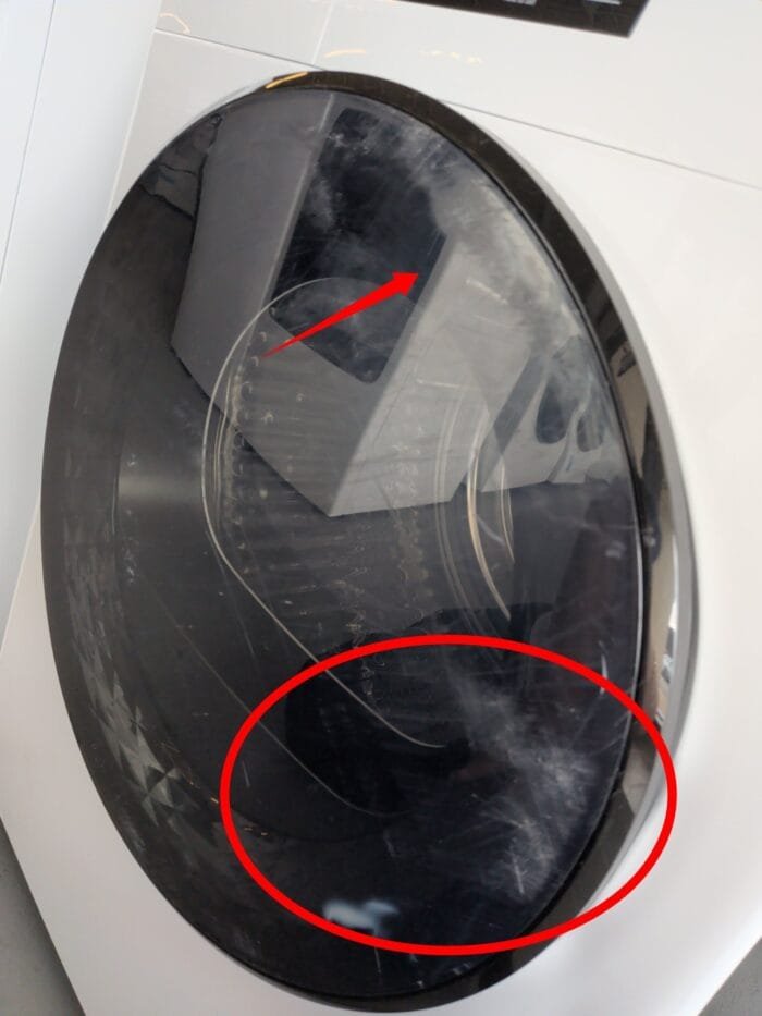 GE GFD14ESSNWW 24" 4.3 Cu.Ft. Front Load Vented Electric Dryer - Image 6