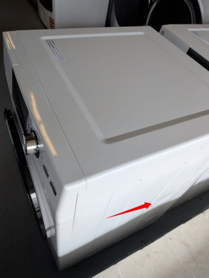 GE GFD14ESSNWW 24" 4.3 Cu.Ft. Front Load Vented Electric Dryer - Image 5