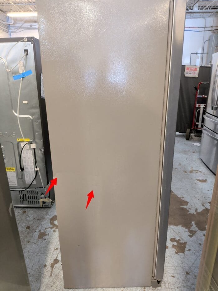 Kitchenaid KRSC536RPS 20.8 Cu. Ft. Counter-Depth Side-by-Side Refrigerator with Exterior Ice and Water Dispenser in PrintShield - Image 4