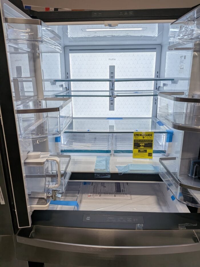 GE PROFILE PGE29BYTFS 28.7 Cu. Ft. Smart Fingerprint Resistant 4-Door French-Door Refrigerator With Dual-Dispense AutoFill Pitcher - Image 3