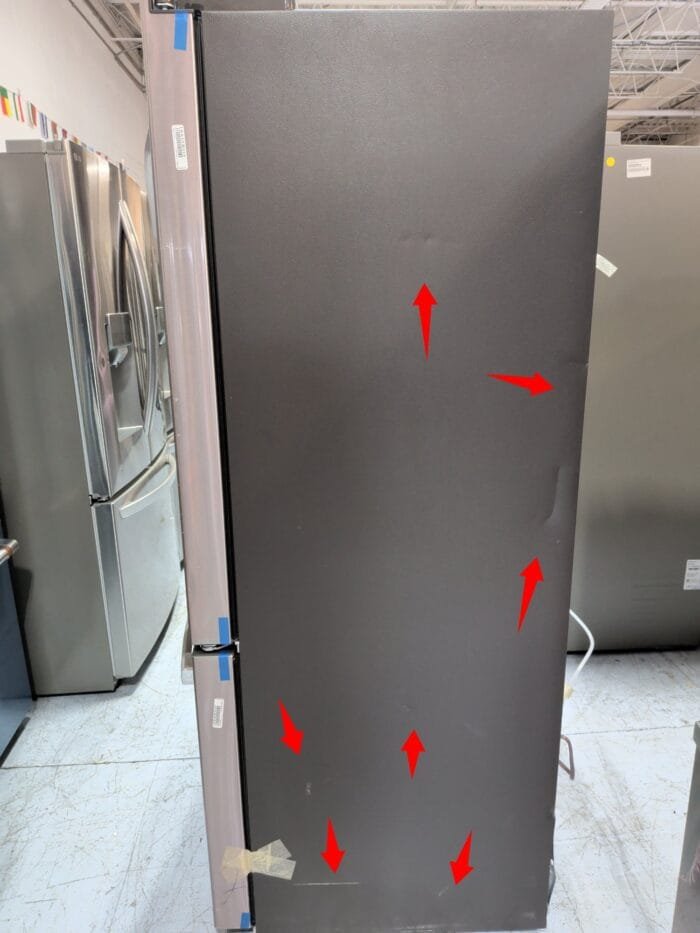 GE GWE22JYMFS  21.9 Cu. Ft. Fingerprint Resistant Counter-Depth French-Door Refrigerator - Image 5