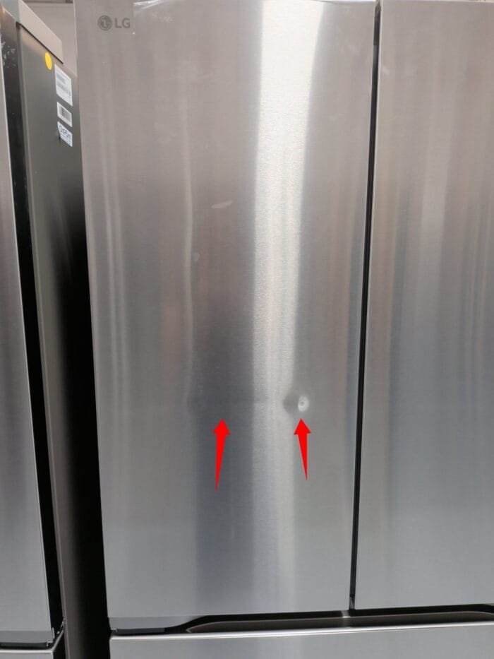 LG  LF25Z6211S 36 in. 25 cu. ft. Counter-Depth MAX with Zero Clearance 3-Door French Door Refrigerator with Thin Door Design - Image 5