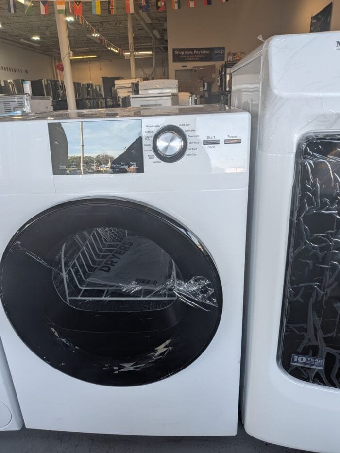 GE GFW148SSMWW GFD14ESSNWW WASHER AND DRYER FRONT LOAD - Image 9