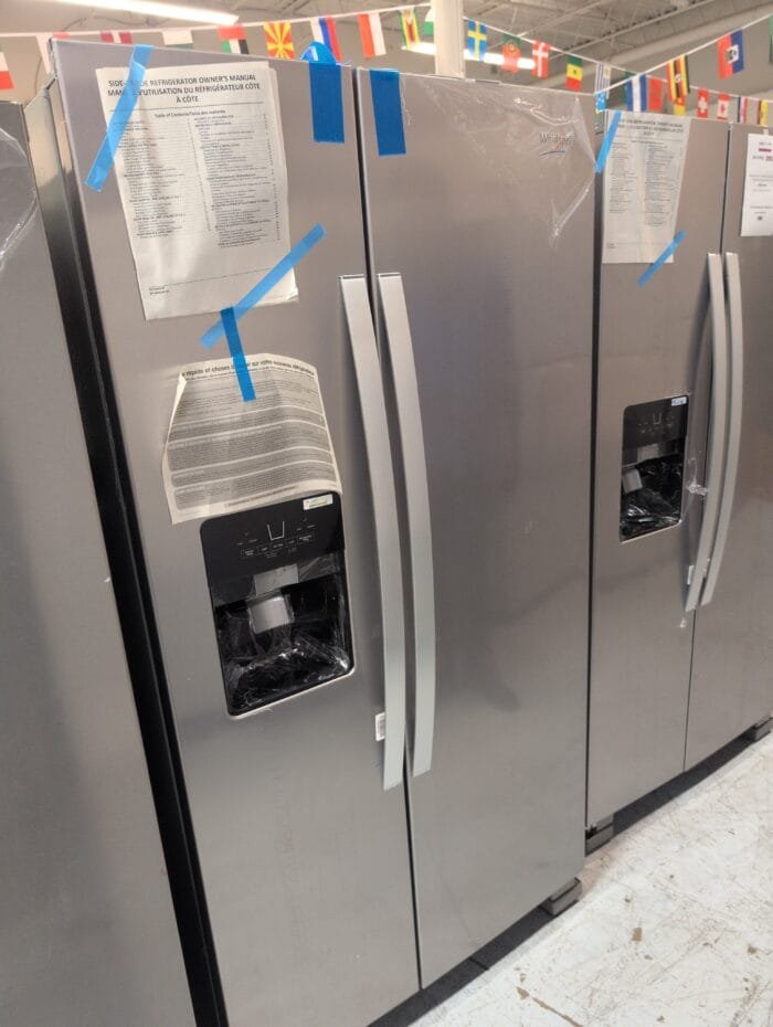 Whirlpool WRS325SDHZ 24.6 cu. ft. Side by Side Refrigerator - Image 2