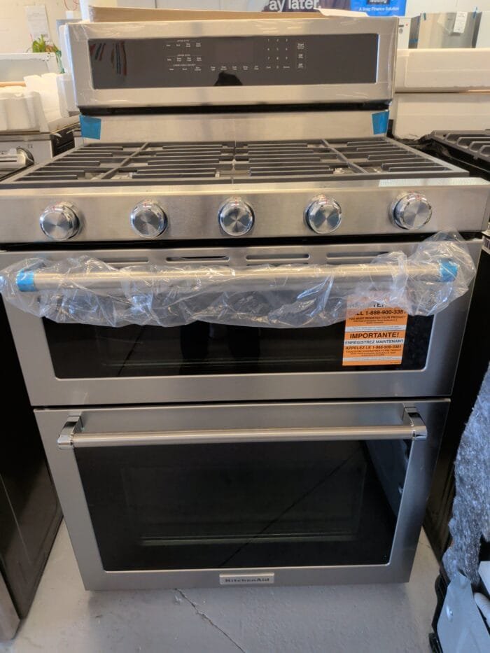 KitchenAid KFGD500ESS Gas Double Oven Convection Range - Image 2