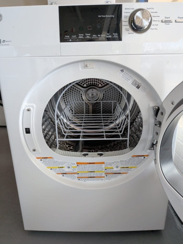 GE GFD14ESSNWW 24" 4.3 Cu.Ft. Front Load Vented Electric Dryer - Image 3