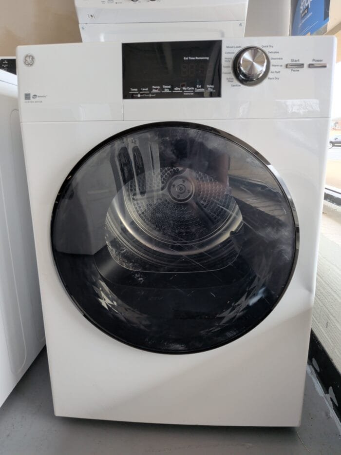 GE GFD14ESSNWW 24" 4.3 Cu.Ft. Front Load Vented Electric Dryer - Image 2