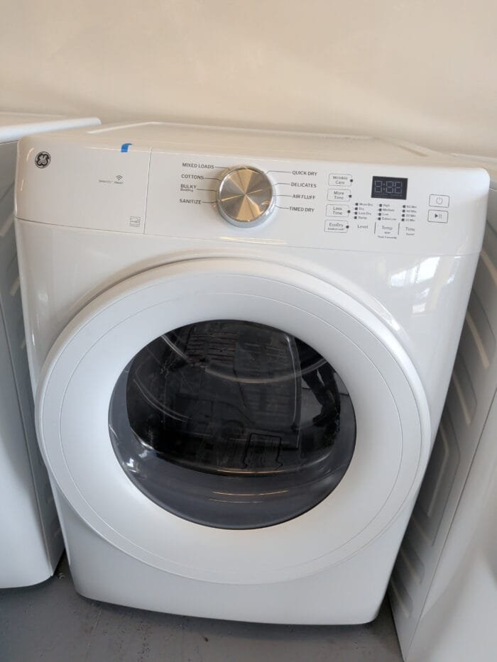 GE GFD35ESSYWW 7.8 cu. ft. Capacity Smart Front Load Electric Dryer - Image 4