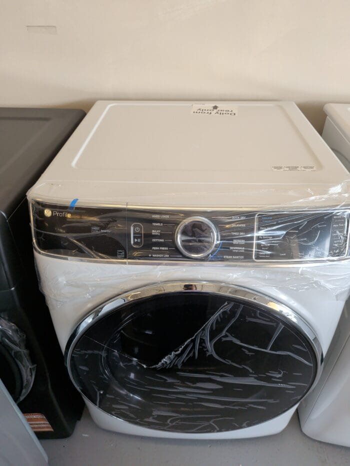 GE PROFILE PFD87ESSVWW 7.8 cu. ft. Capacity Smart Front Load Electric Dryer with Steam and Sanitize Cycle - Image 2