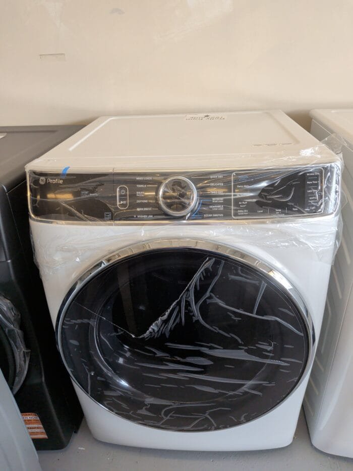 GE PROFILE PFD87ESSVWW 7.8 cu. ft. Capacity Smart Front Load Electric Dryer with Steam and Sanitize Cycle - Image 4