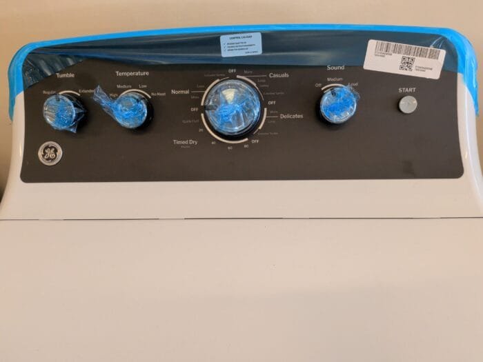 GE GTD48GASWWB 7.2 cu. ft. Capacity Gas Dryer with Up To 120 ft. Venting and Extended Tumble - Image 3