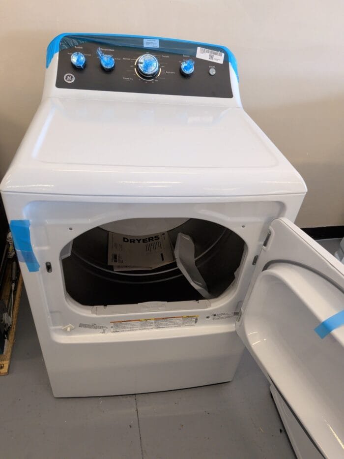 GE GTD48GASWWB 7.2 cu. ft. Capacity Gas Dryer with Up To 120 ft. Venting and Extended Tumble - Image 5