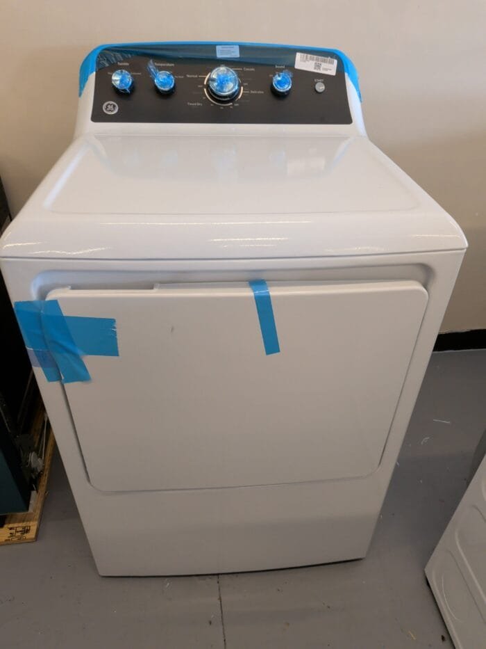 GE GTD48GASWWB 7.2 cu. ft. Capacity Gas Dryer with Up To 120 ft. Venting and Extended Tumble - Image 6