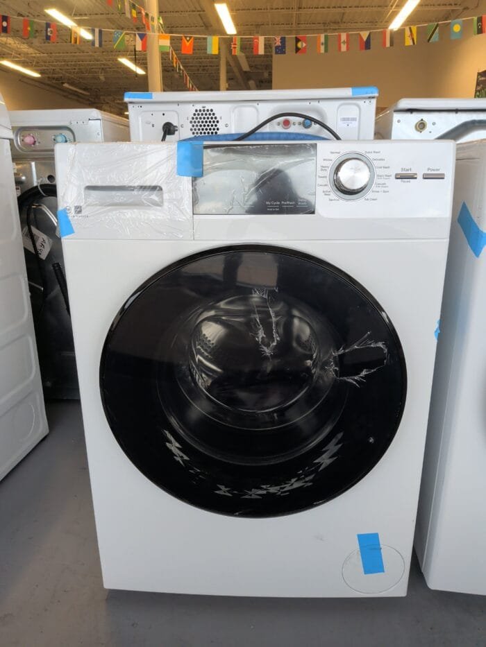 GE GFW148SSMWW GFD14ESSNWW WASHER AND DRYER FRONT LOAD - Image 4