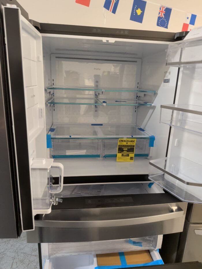 GE PROFILE PGE29BYTFS 28.7 Cu. Ft. 4-Door French Door Smart Refrigerator With Dual-Dispense AutoFill Pitcher - Image 3