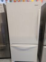Whirlpool WRB322DMBW 33-inches wide Bottom-Freezer Refrigerator 22 cu. ft - Image 2