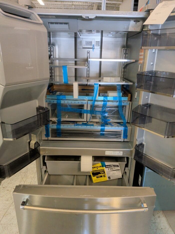 Kitchenaid KRFF577KPS 26.8 Cu. Ft. French Door Refrigerator with Exterior Ice and Water Dispenser - Image 3