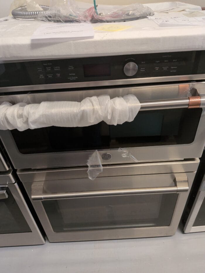 café CTC912P2NS130 in. Double Electric Wall Oven With Convection and Advantium in Stainless Steel - Image 4