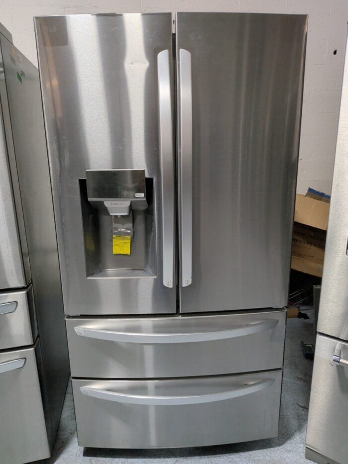 LG LMXS28626S 28 cu. ft. 4-Door French Door, Standard Depth, Ice & Water, Double Freezer - Image 2