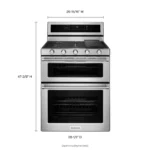 KitchenAid KFGD500ESS Gas Double Oven Convection Range