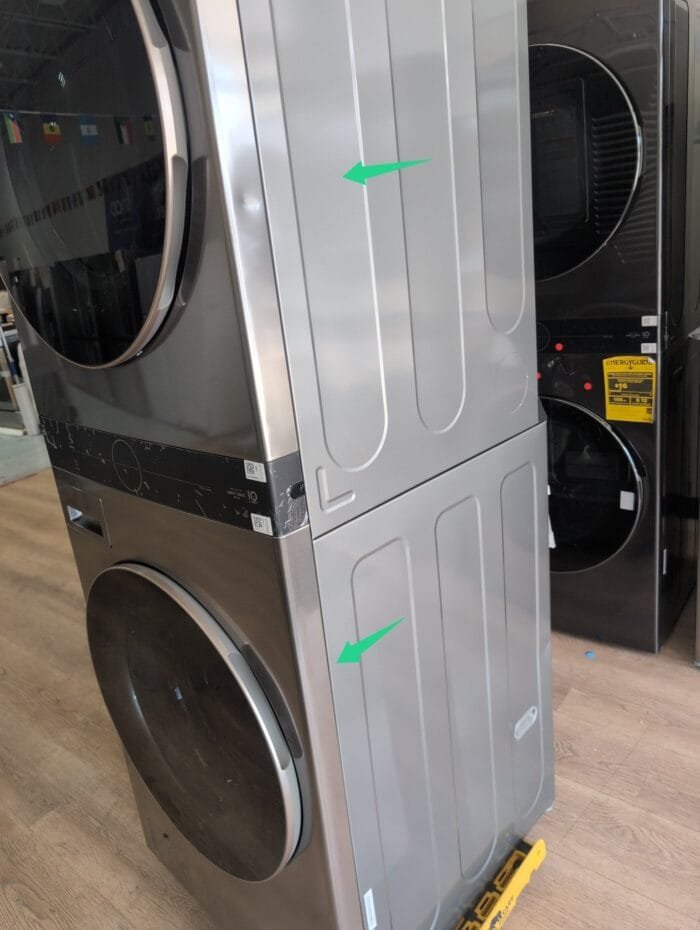 LG WKE100HVA Single Unit Front Load LG WashTower™ with Center Control™ 4.5 cu. ft. Washer and 7.4 cu. ft. Electric Dryer - Image 4