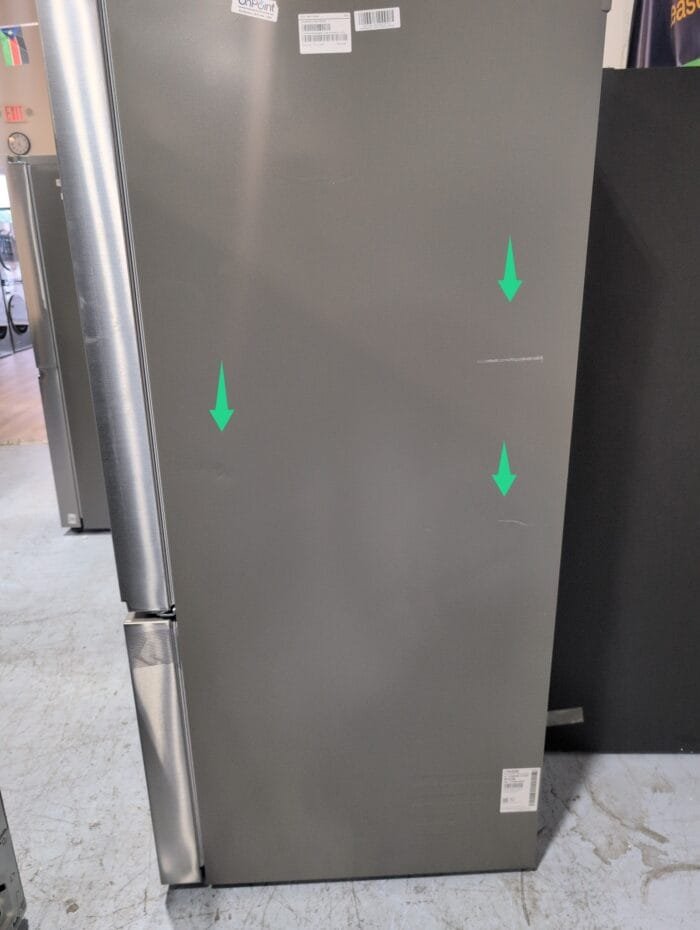 LG LF25H6200S  25 cu. ft. 3-Door French Door Refrigerator with Hybrid Handle Design - Image 4