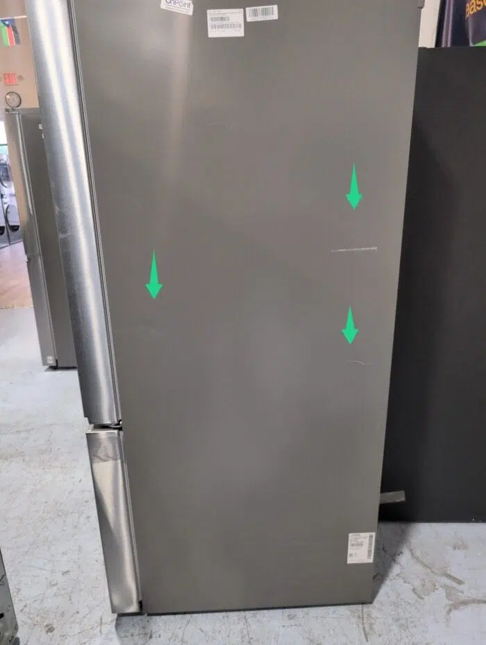 LG LF25H6200S  25 cu. ft. 3-Door French Door Refrigerator with Hybrid Handle Design - Image 4