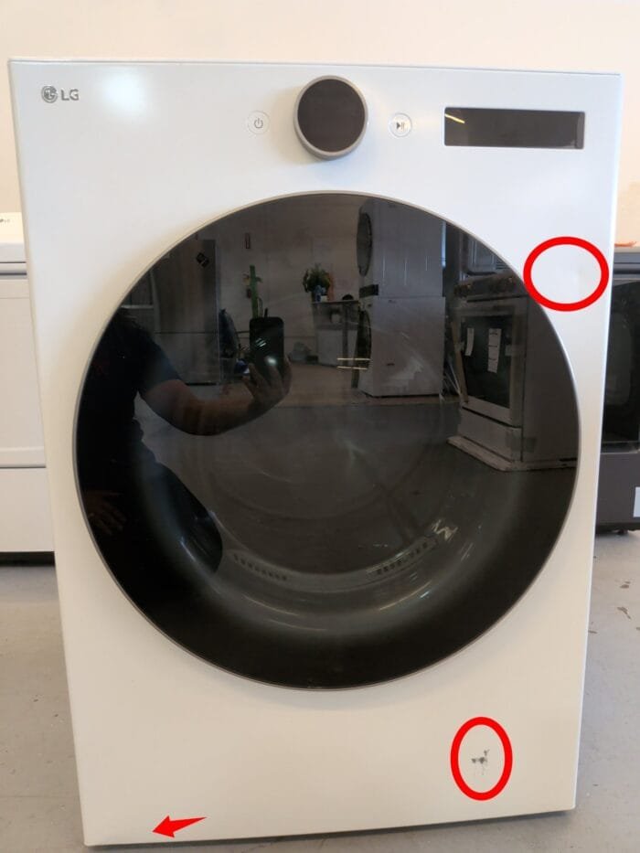 LG DLEX5500W 7.4 cu. ft. Ultra Large Capacity Smart Front Load Electric ENERGY STAR Dryer with Sensor Dry & Steam Technology - Image 10