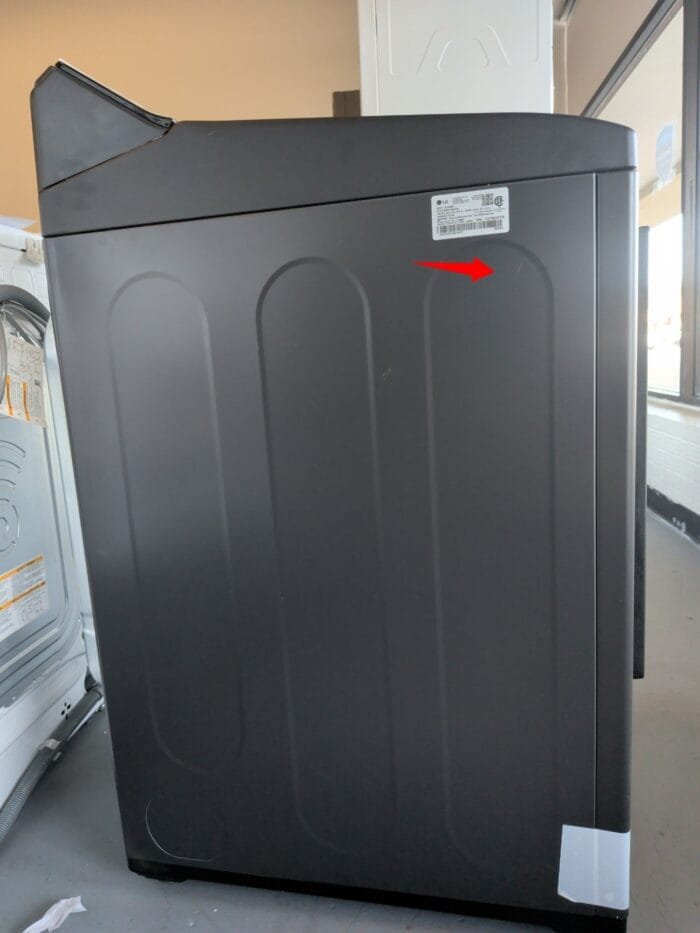 LG WT8400CB  5.5 cu. ft. Mega Capacity Smart Top Load Washer with Impeller, EasyUnload & AI Sensing and  DLE8400BE 7.3 cu. ft. Ultra Large Capacity Rear Control Electric Dryer with LG EasyLoad Door and AI Sensing (SET) - Image 11