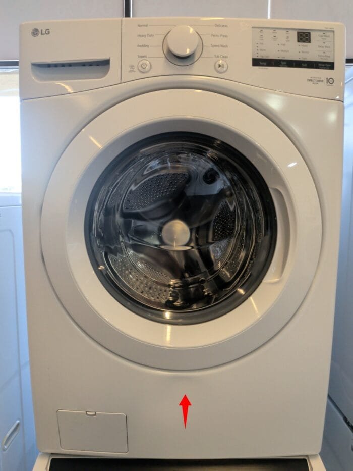 LG WM3400CW Washer 4.5 cu ft and DLE3400W Dryer 7.4 cu ft  Set. - Image 7