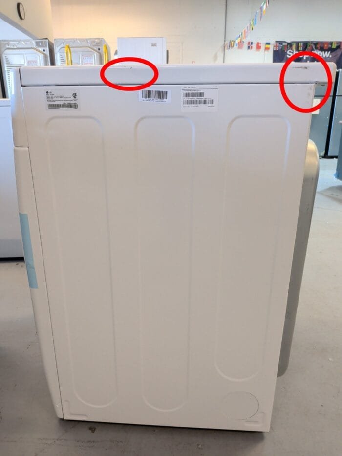 LG DLE3400W 7.4 cu. ft. Large Capacity Electric Dryer - White - Image 6