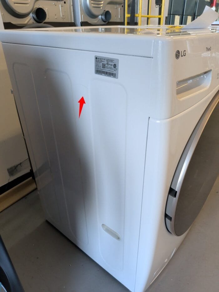 LG WM4000HWA 4.5 cu. ft. Ultra Large Capacity Front Load Washer - White - Image 7