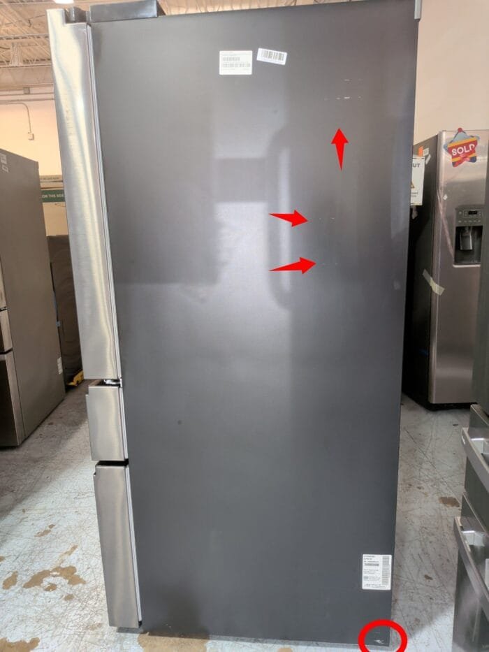 LG LF29H8330D 29 cu. ft. SMART Standard Depth MAX French Door Refrigerator with Full Convert Drawer in Black Stainless Steel - Image 5